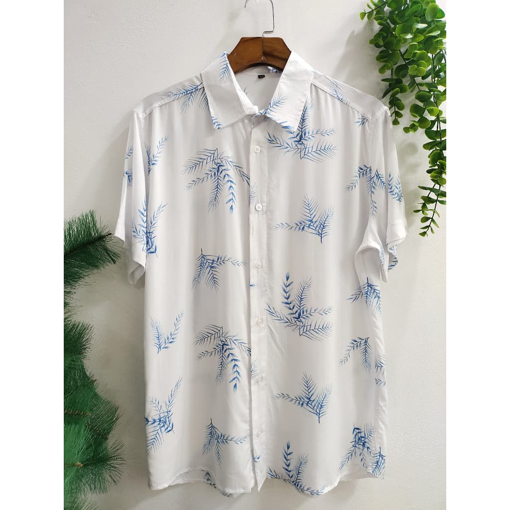 Camisas Social Floridas Masculinas Confortável Havaiana Estampadas  100% VISCOSE encolhe um pouquinho