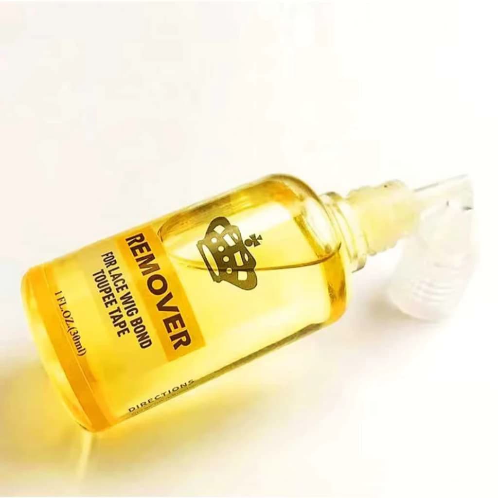Kit com 3 Solução Removedora De Cola 30ml Para Perucas-Dissolvedor Adesivo Suave Extensões , Não Tóxico E De Secagem