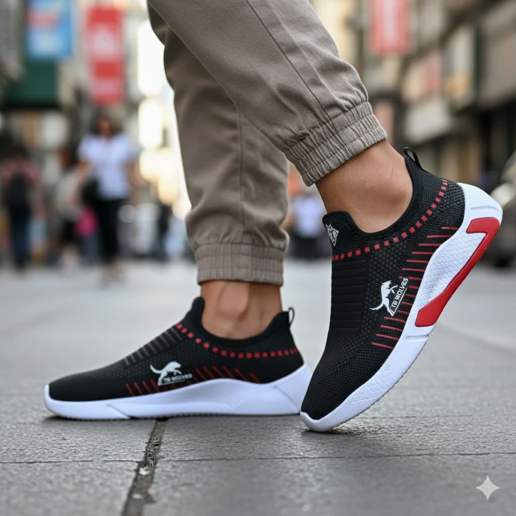 Tênis Slip om  corrida Tênis  Exercício Suave antiderrapante l