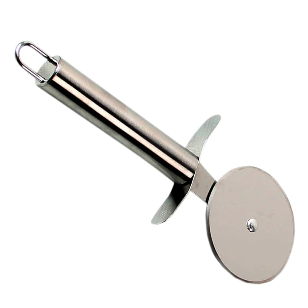 Cortador De Pizza - Aço Inox -  Carretilha Lisa