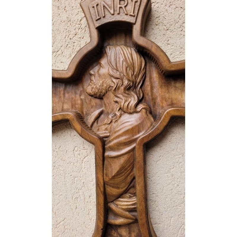 Crucifixo Em Madeira Para Parede
