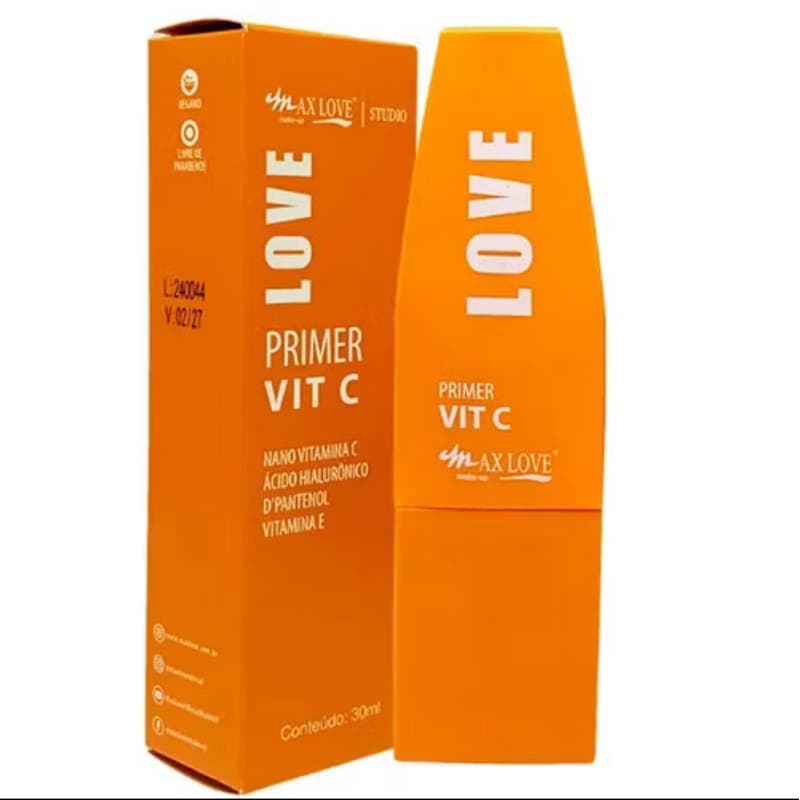 Prime HD Max Love – Primer Facial (Glow | Vitamina C | Sérum) Original!