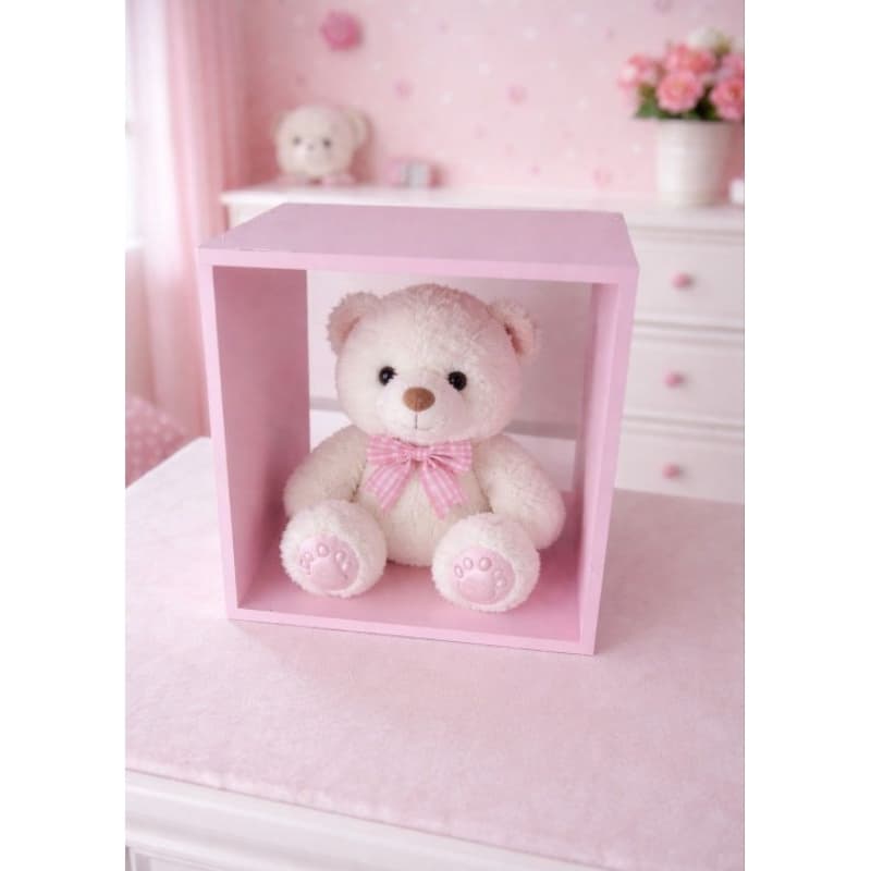 Nicho Quarto  Menina Rosa Bebê 20X20