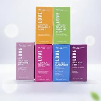 Sérum Facial Max Love 30ml – Vitamina C | Rosa Mosqueta | Antiacne | Clareador | Redutor de Poros