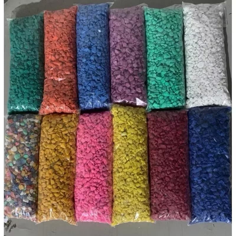 1kg pedra para aquário artesanato todas cores
