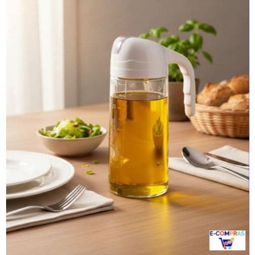 Dispenser Garrafa Vidro Azeite Óleo 630ml Bico Dosador Cozinha