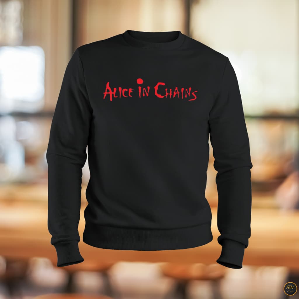 Moletom Casual Rock ALICE IN CHAINS Blusa unissex Frio Inverno Envio Imediato
