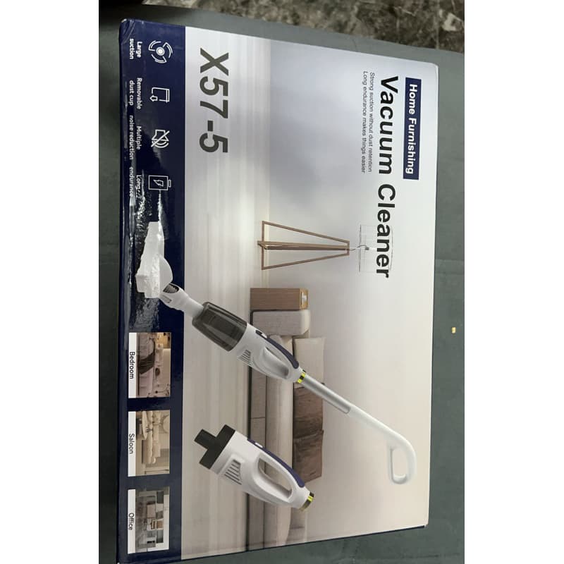 Aspirador Luxo - Aspirador De Pó Portátil Sem Fio X57-5 Recarregável Alta Sucção Para Carro E Casa Silencioso