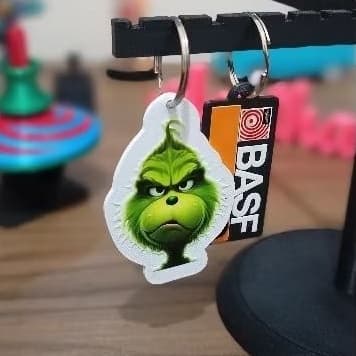Chaveiro Personalizado em PLA + DTF – Até 5cm | Impressão 3D 10 unidades