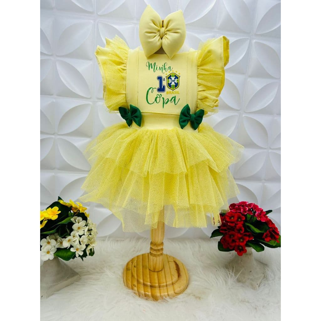 romper minha 1° copa salopete brasil minha 1° copa