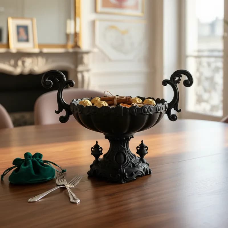 Bandeja Valet Barroca Decorativa | O Aparador Real