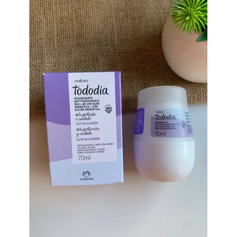 ANTITRANSPIRANTE ROLL-ON ALGODÃO NATURA 70ml
