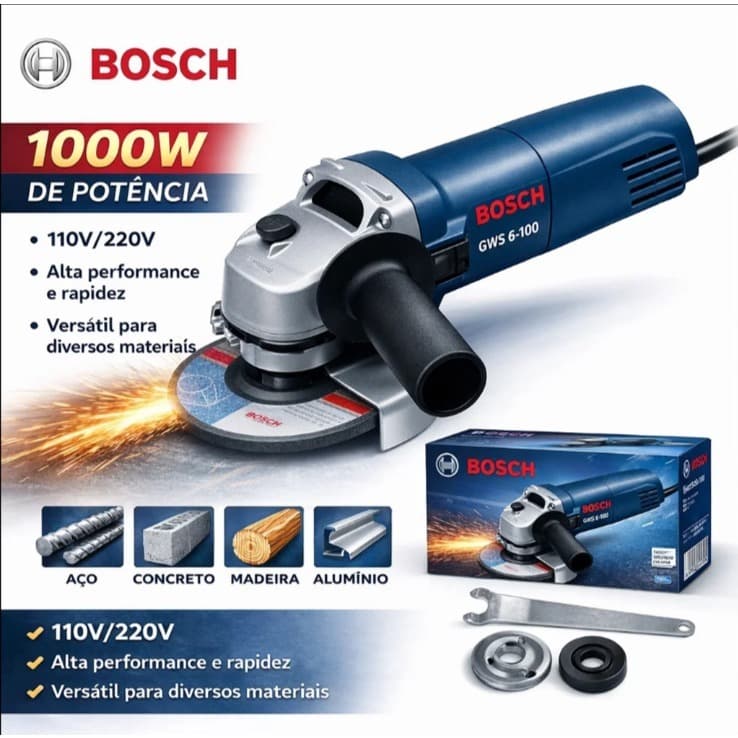 esmerilhadeira lixadeira 220v 1000W lixadeira bosch 127v serra Angular esmerilhadeira 220V Corte