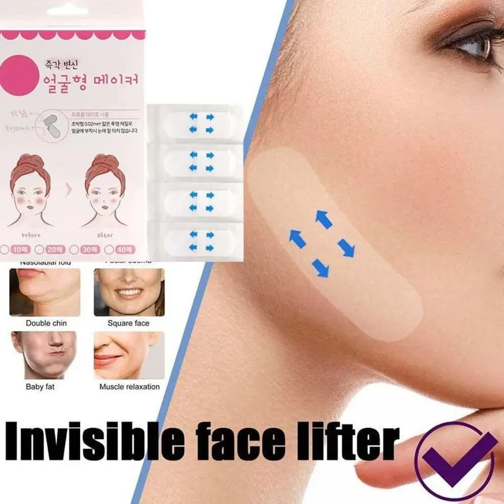 120 Pçs Adesivos Facial Fita De Lifting Anti Envelhecimento