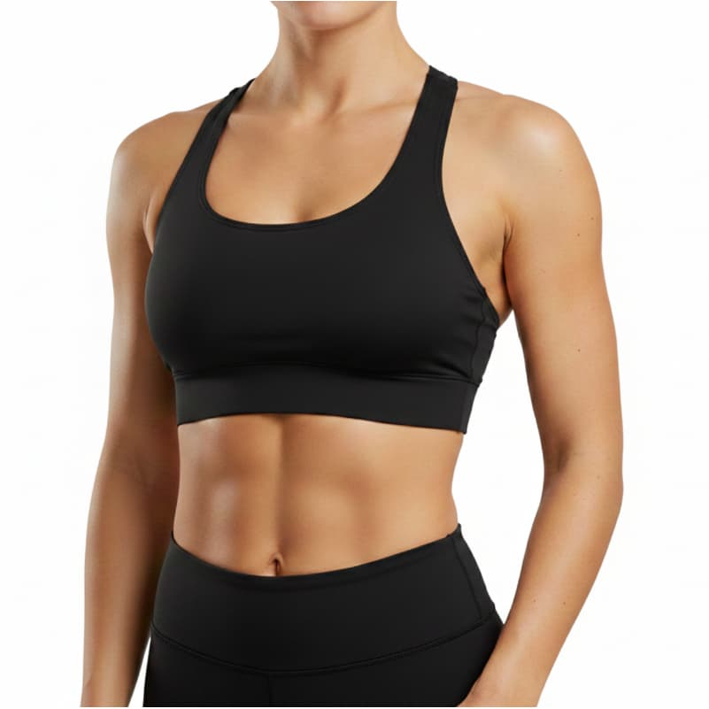 Top Fitness Power Flow Conforto Sustentação Estilo Moda Nadador Academia