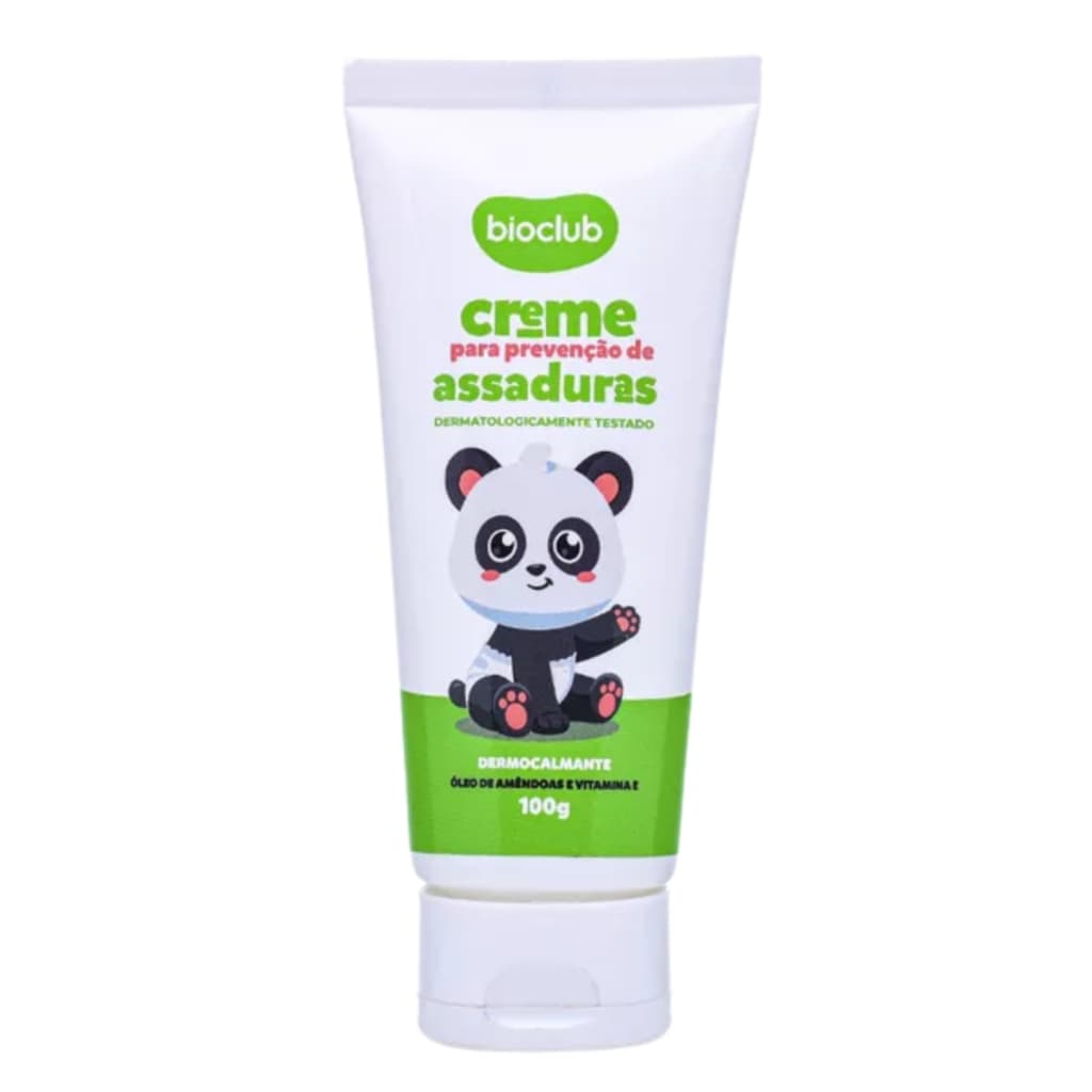 Creme Pomada Vegano Contra Assaduras Bebê Bioclub