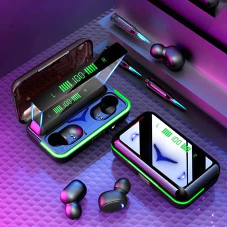 Fone De Ouvido Bluetooth 5.1 Sem Fio Tws Carregador Portatil Kapbim KA-987 K