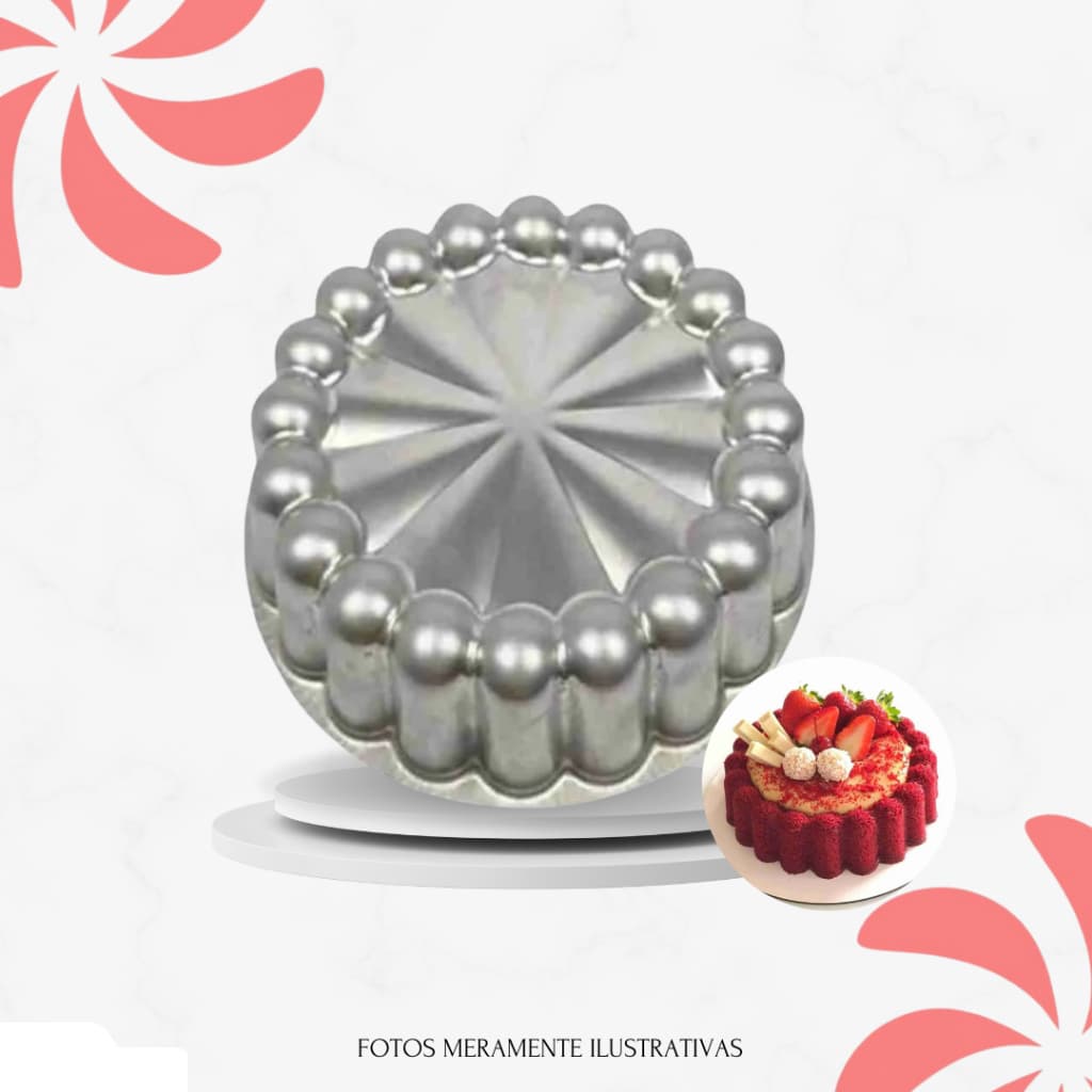 FORMA DECORADA CHARLOTTE M - AVULSA