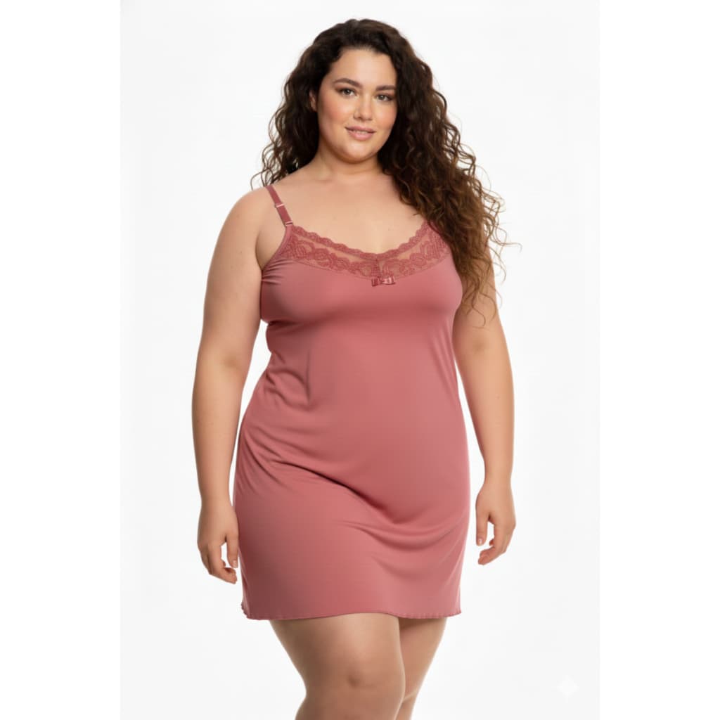 Camisola Plus Size Brisa – Leveza, Conforto e Elegância