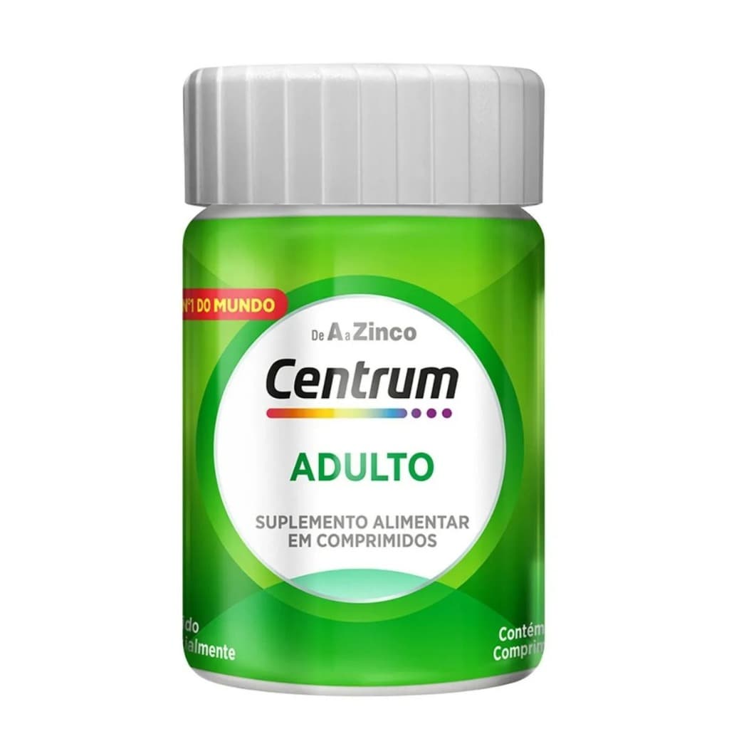 Suplemento Alimentar Centrum Adulto Com Vitaminas de A a Z 30 Comprimidos