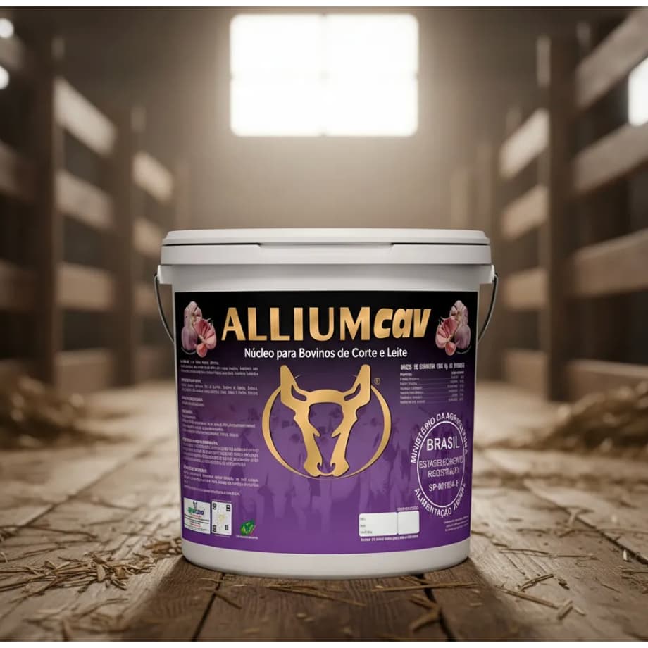 Allium Cav contra Moscas Carrapatos Vermes-10 kg.