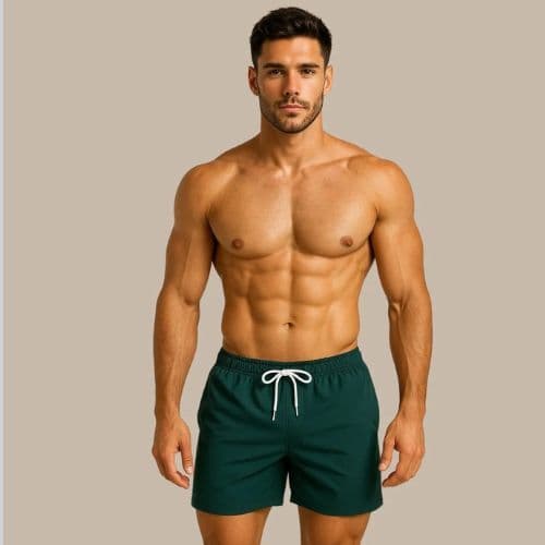 Short Tactel Masculino Bermuda Praia Casual Academia Bolso