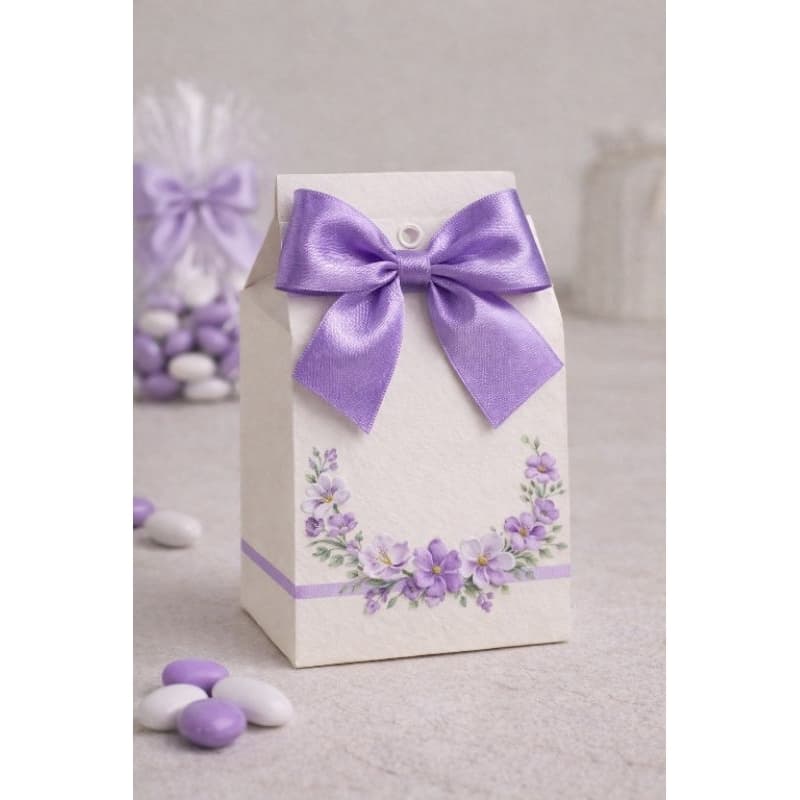 Laços de Cetim Lilás com Fio Encerado – 8x8cm Ideal para Lembrancinhas e Artesanato Envio Imediato