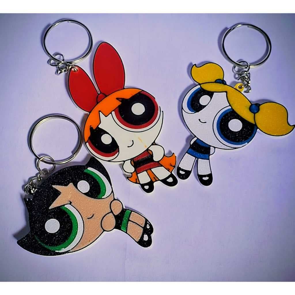 Kit 3 Chaveiros Meninas Super Poderosas P/ Mochila ChavesKit 3 Chaveiros Meninas Super Poderosas P/ Mochila Chaves clip-