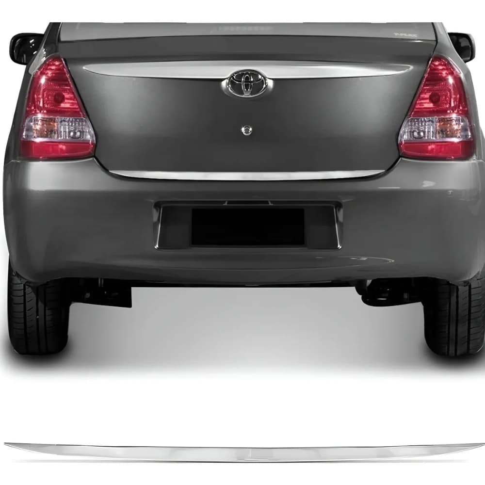 Friso Porta Malas Resinado Etios Sedan 2013 A 2017 Cromado Cromado