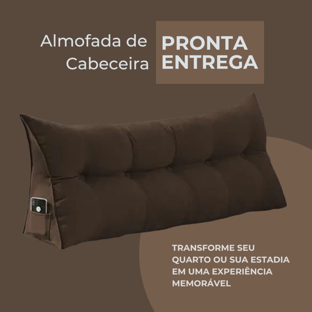 Travesseiro encosto ergonômico almofada de descanso lombar king 195cm