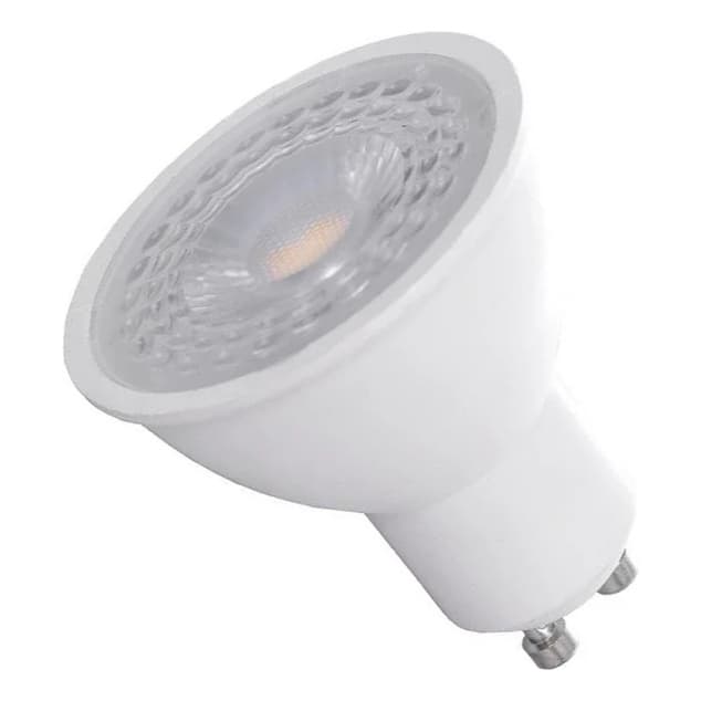 Lâmpada LED MR16 7W 3000K Branco Quente Gu10 Bivolt Econômica Iluminação Decoração Casa