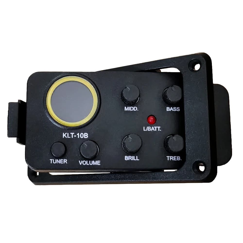 Captador Equalizador 4 Bandas KLT-10B Para Violão Afinador Viola