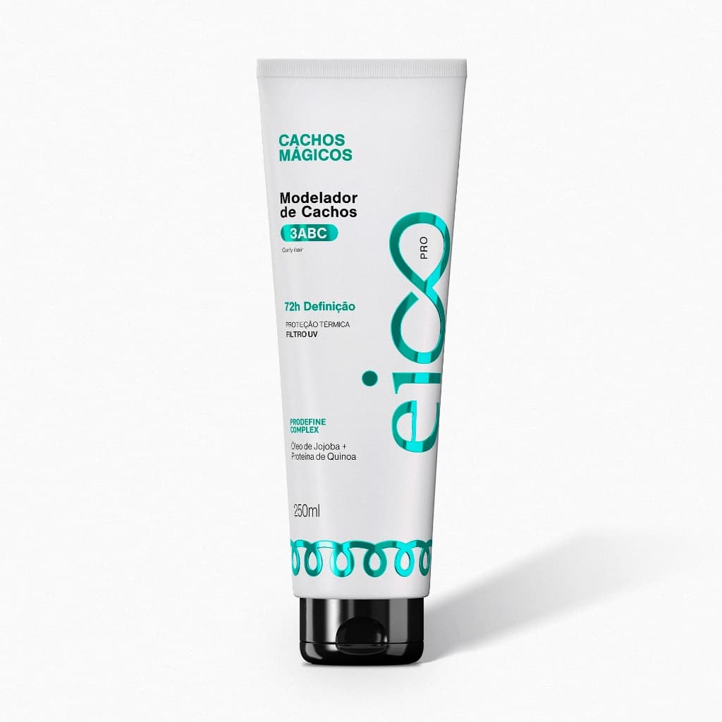 Modelador de Cachos 3ABC Cachos Mágicos 250ml - Eico PRO