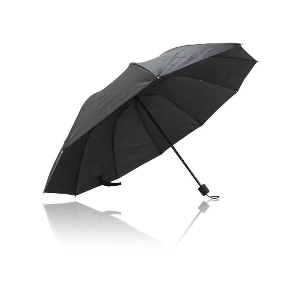 Guarda-chuva grande duplo extra grande reforçado preto