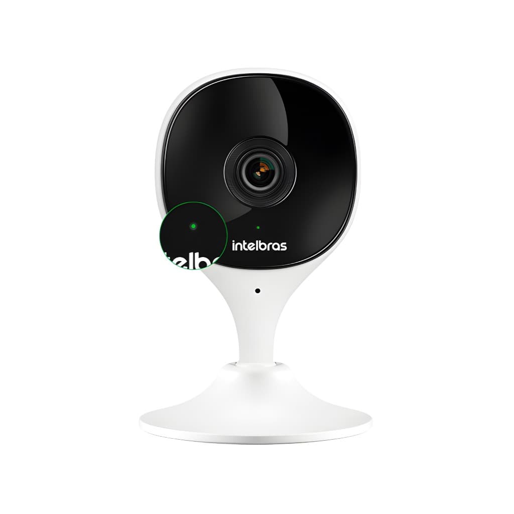 Câmera Wi-Fi intelbras Mibo Cam com audio IMX-C FullHD inteligência artificial