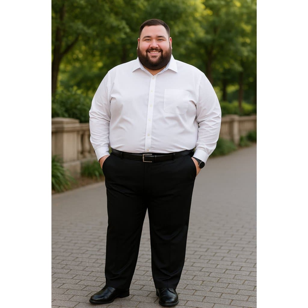 Calça Social Masculina Plus Size Tamanho 50 ao 60 – Ideal Para Trabalho e Uniforme