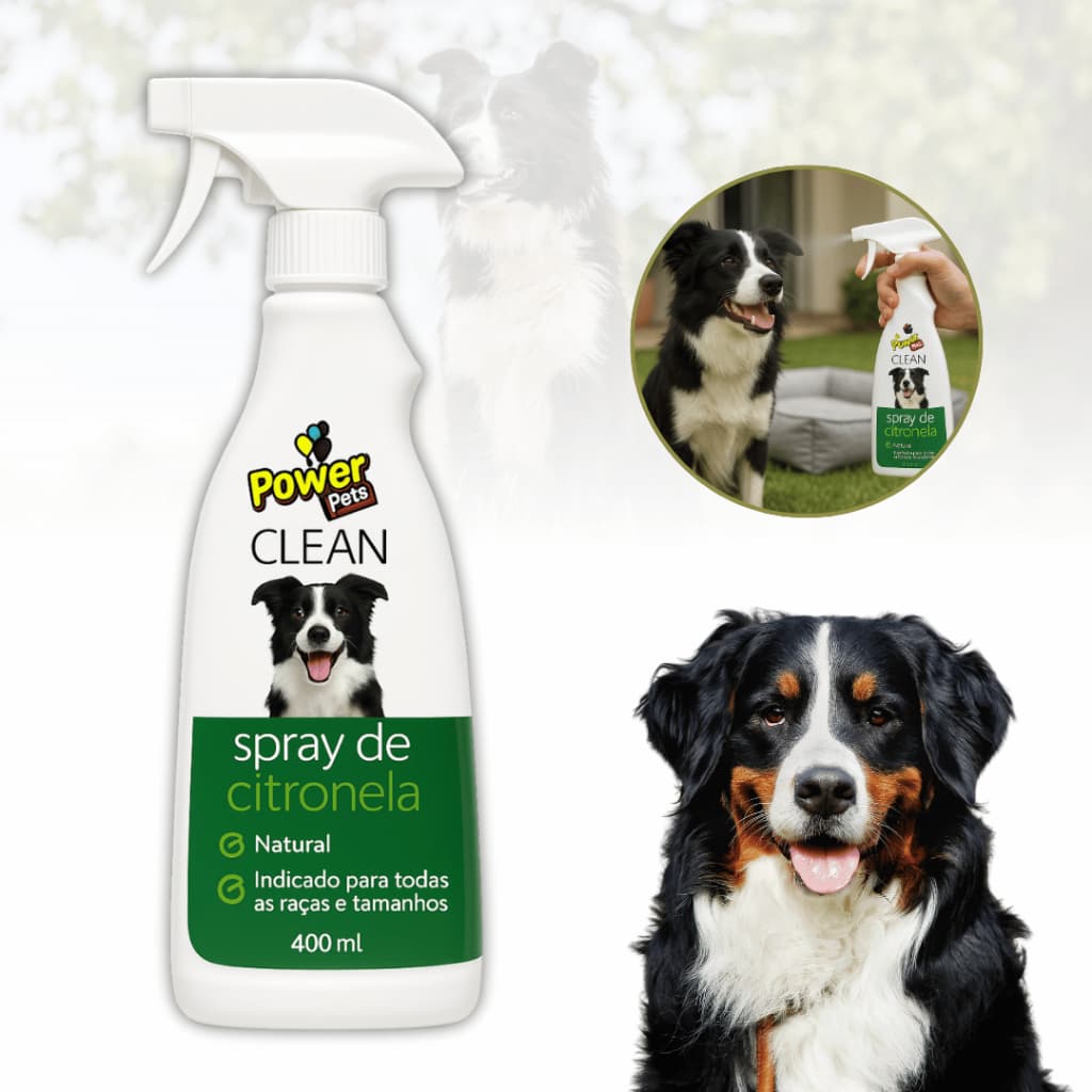 Spray Citronela Natural Power Pets Clean 500ml