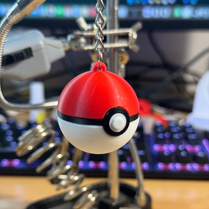 Kit Chaveiros 1/2/5 Pokébola Pokémon