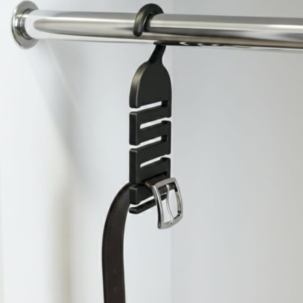 Cabide Organizador de Cintos e Acessórios Suporte para Guarda-Roupa 3D