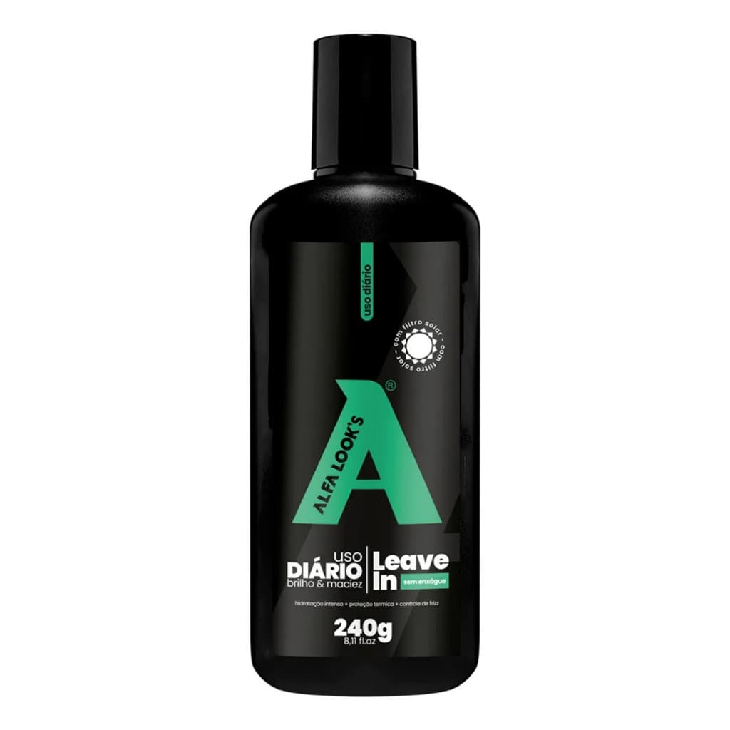 Leave In 240ml Reparação Total - Alfa Looks Brilho Maciez