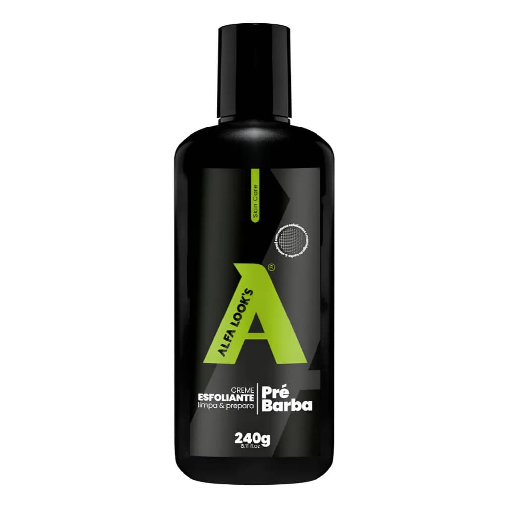 Creme Esfoliante Pré Barba Lemon 240gr - Alfa Look's