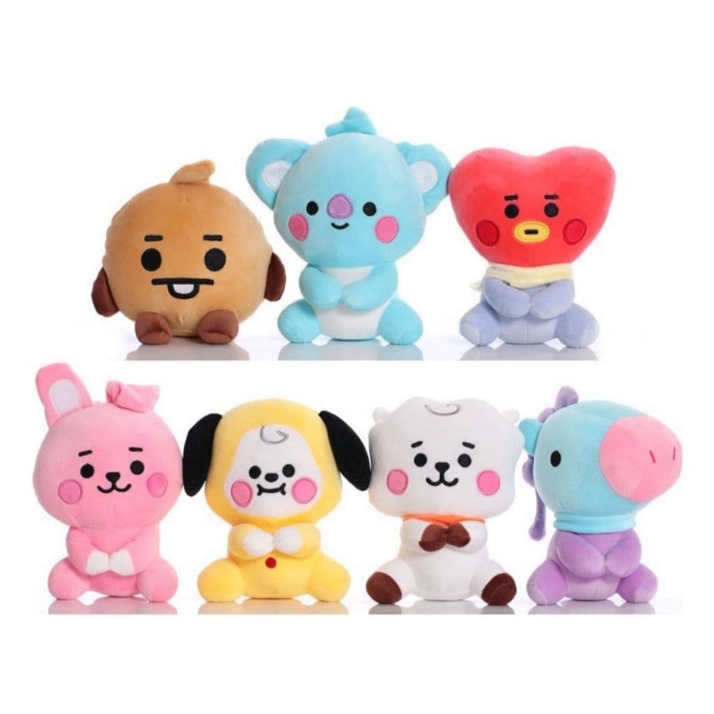 Pelúcias Bts Personagens Coreano Boneco Bt21 Armys 20cm - Antialérgico - Escolha seu modelo