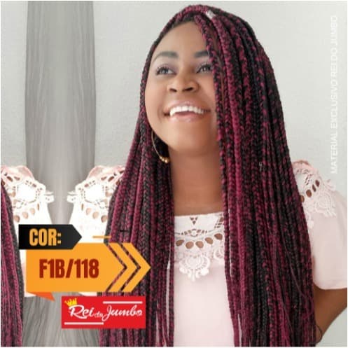 Cabelo Ser Mulher Super Jumbo mesclado 399g Cor F1B/118 Cabelos Longos Com Volume e Estilo