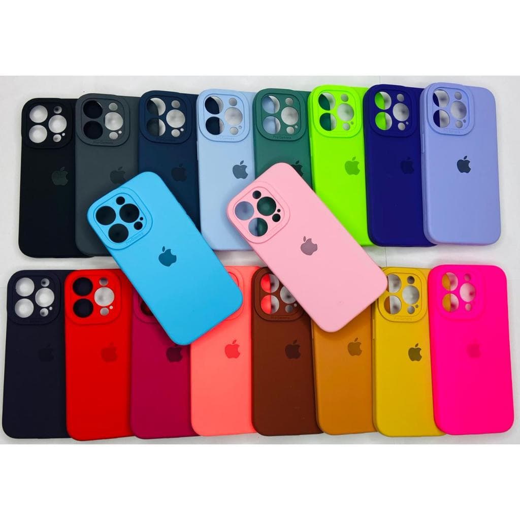 CAPA CAPINHA CASE PARA IPHONE 14 PRO A SILICONE INTERIOR AVELUDADA COM CÂMERA FECHADA......