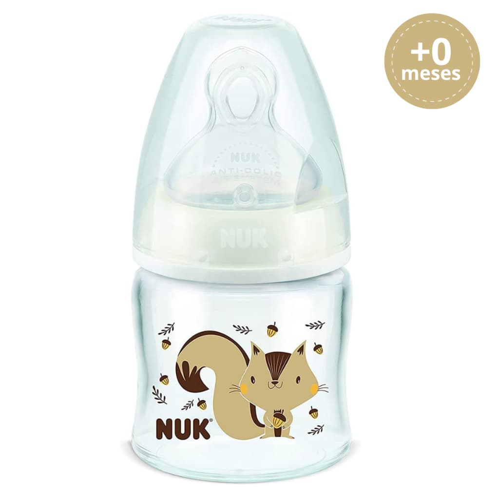 Mamadeira para Recem Nascido First Choice Air System 90mL Newborn para Líquidos Ralos Bico Oral Fit