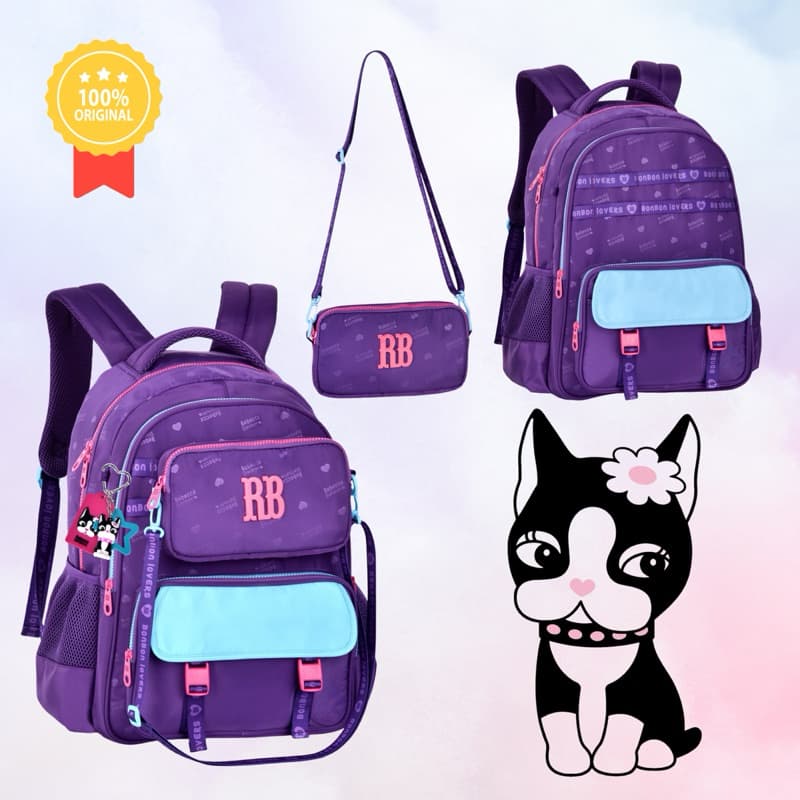 MOCHILA DE COSTAS REBECCA BONBON 17’5 / MOCHILA JUVENIL 2 EM 1