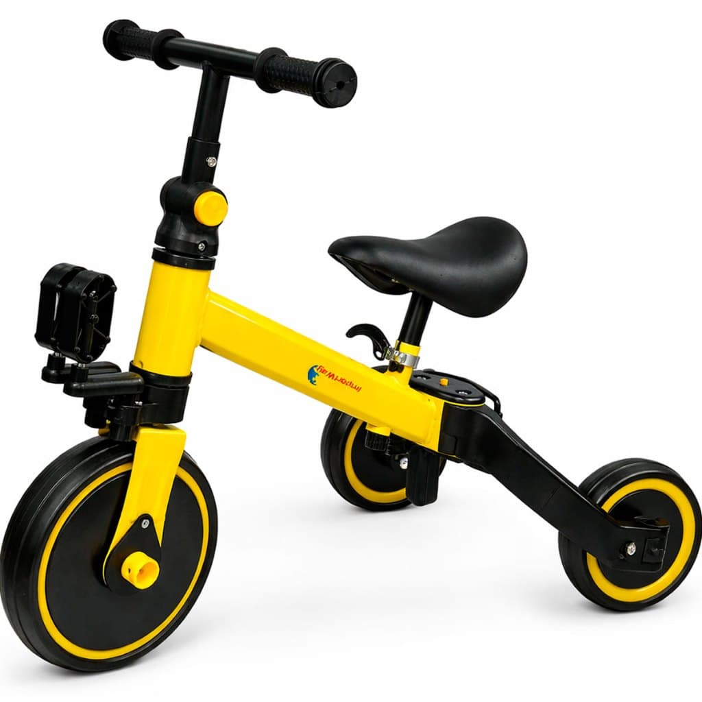 Bicicleta Equilíbrio Infantil 3 Em 1 Balance E Triciclo