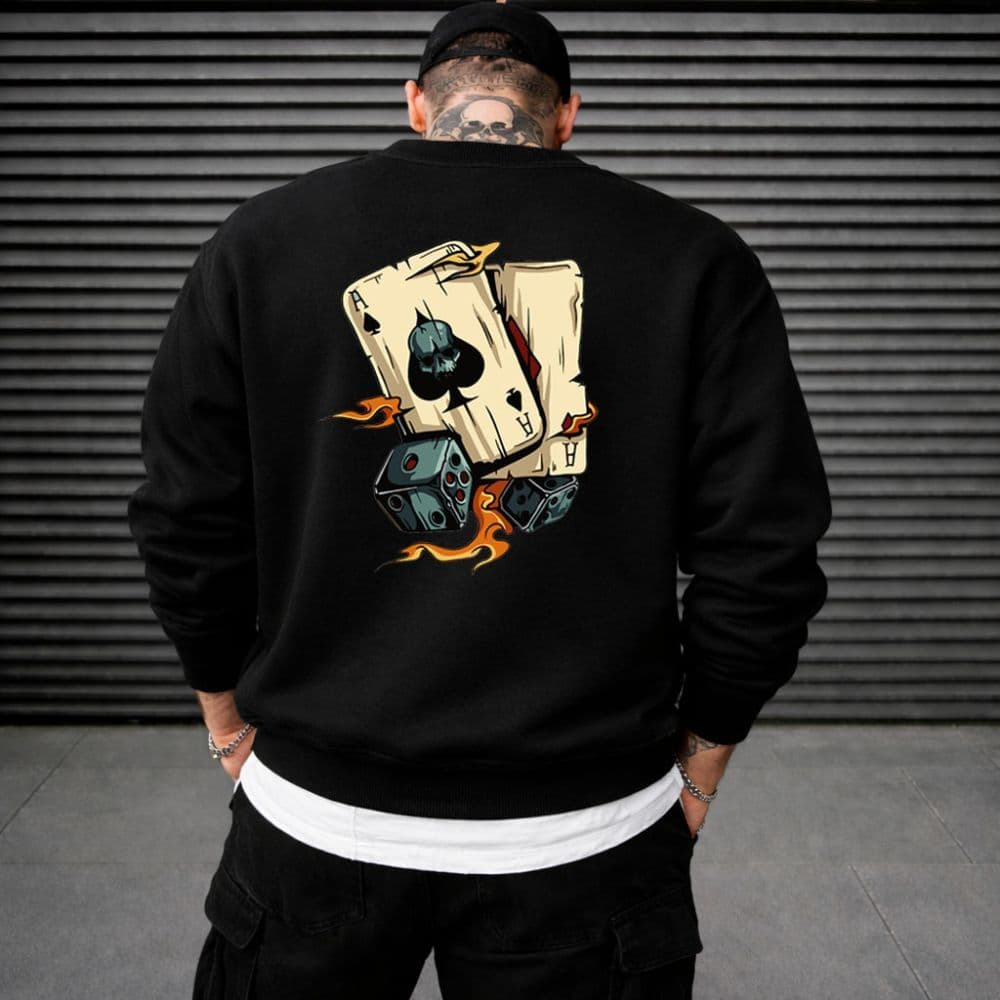 Moletom Masculino Flanelado Algodão Blusa De Frio Cartas Casaco Confortável