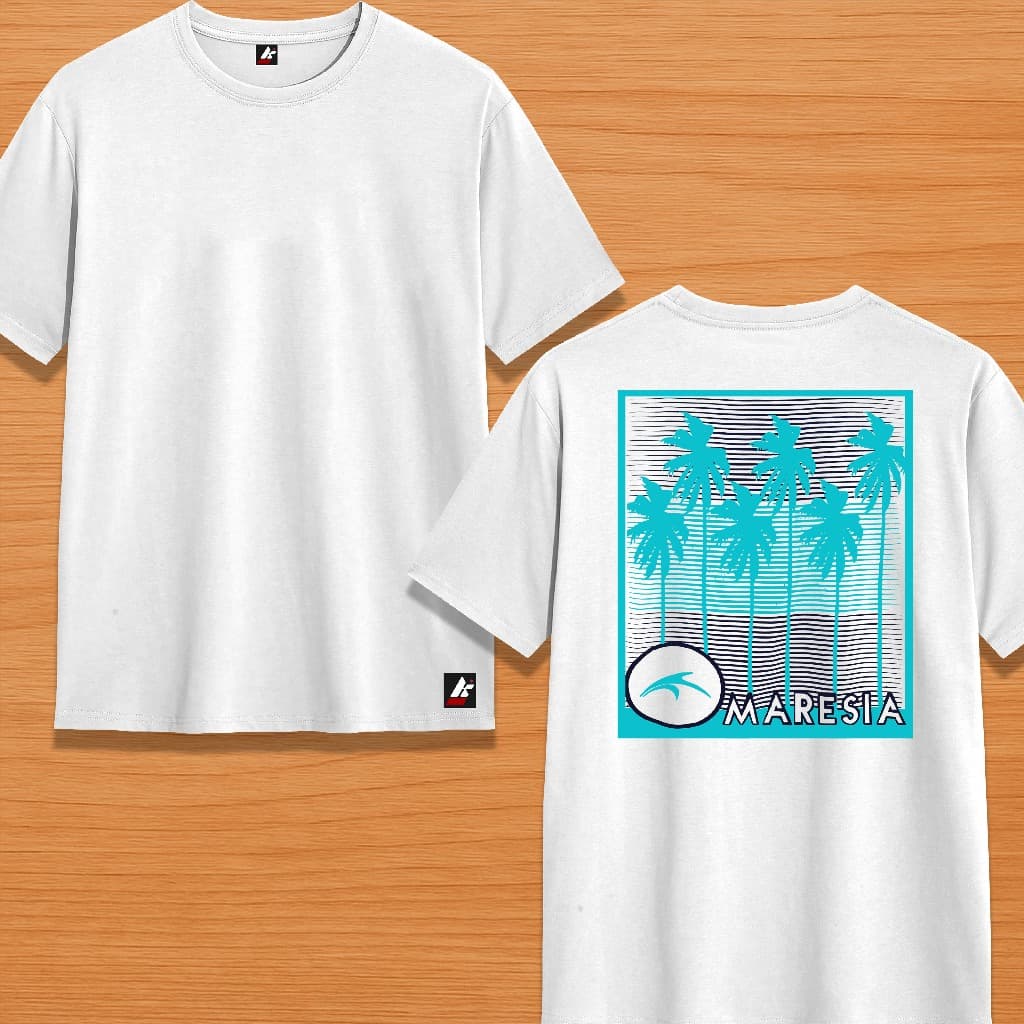 CAMISETAS T-SHIRT UNISSEX STREETWEAR MARESIA AZUL