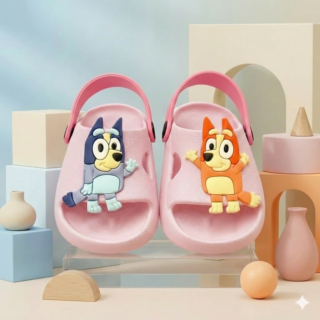 Chinelo Infantil Nuvem Menina Desenho Filme Cachorros Cores Macio Confortável Delicado
